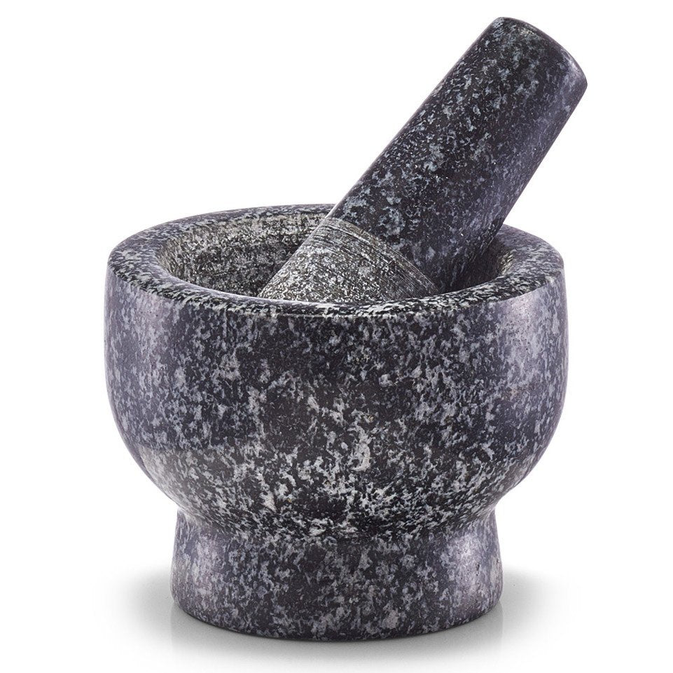 Moździerz kuchenny GRANIT z tłuczkiem, Ø 9 cm x 6,5 cm ZELLER
