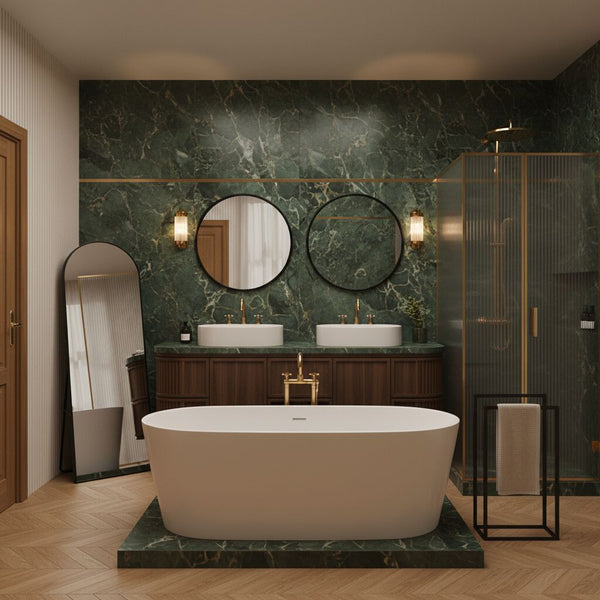 Łazienka art deco