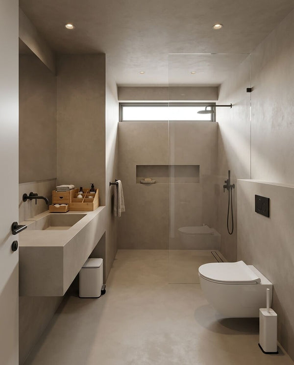 Mikrocement w łazience