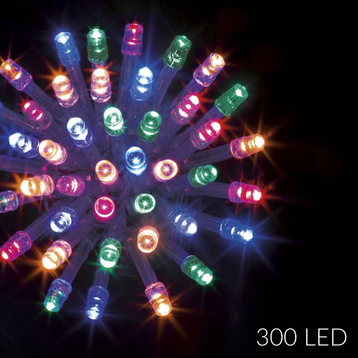Lampki zewnętrzne, 300 lampek