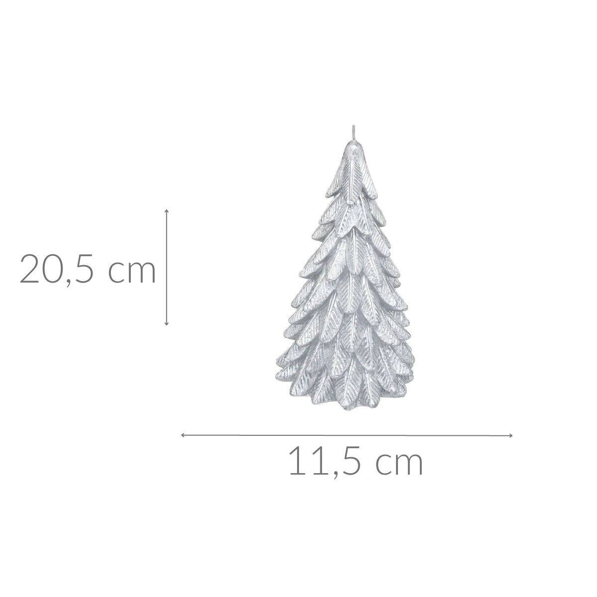 Świeca choinka 396 g, 20,5 cm