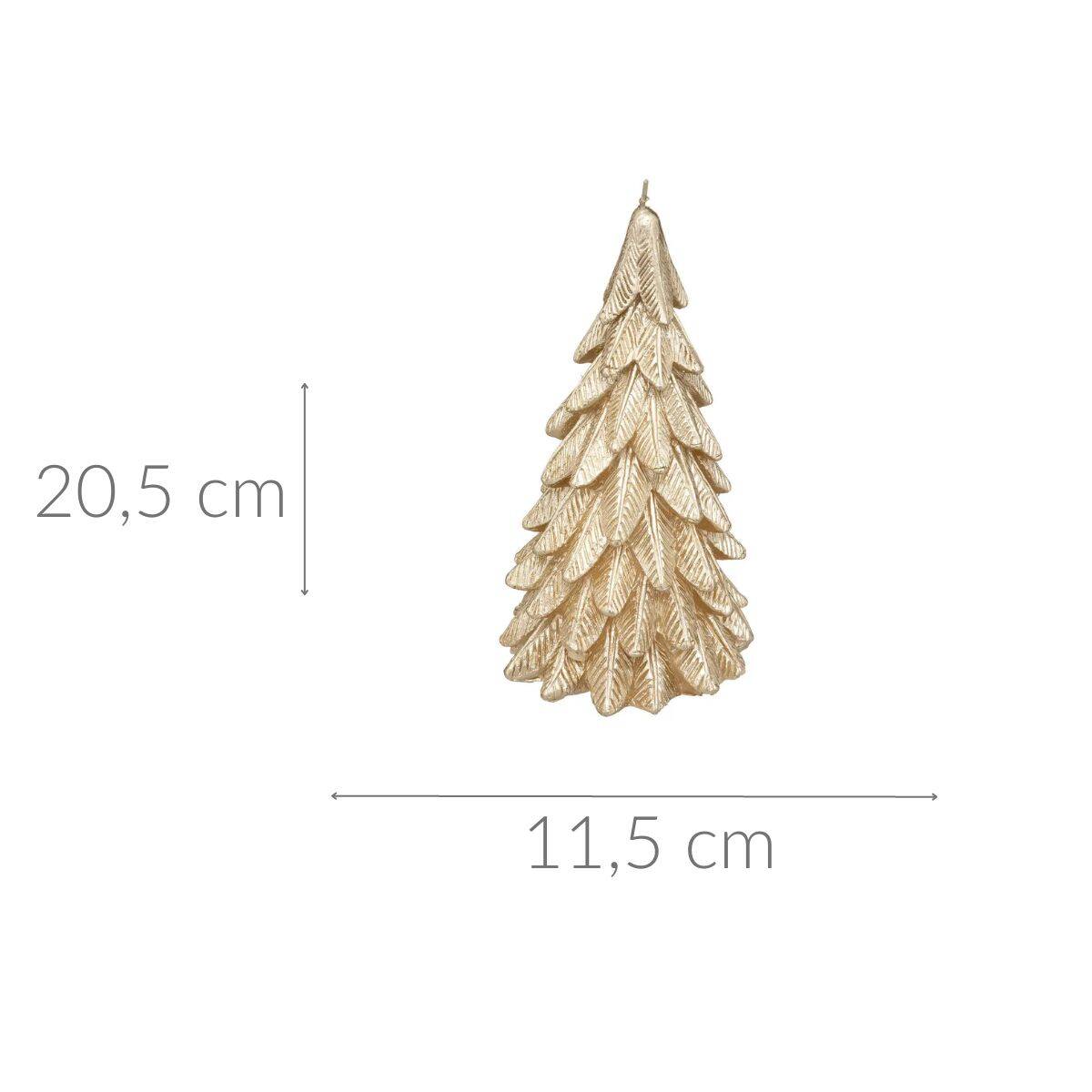Świeca choinka 396 g, 20,5 cm