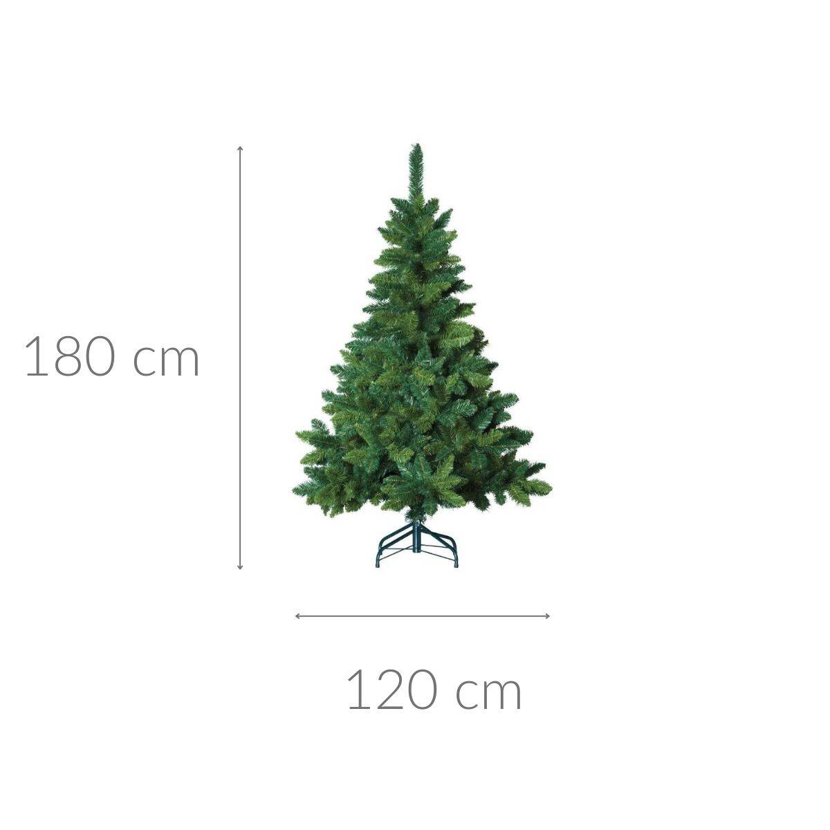 Choinka zielona na święta, 180 cm