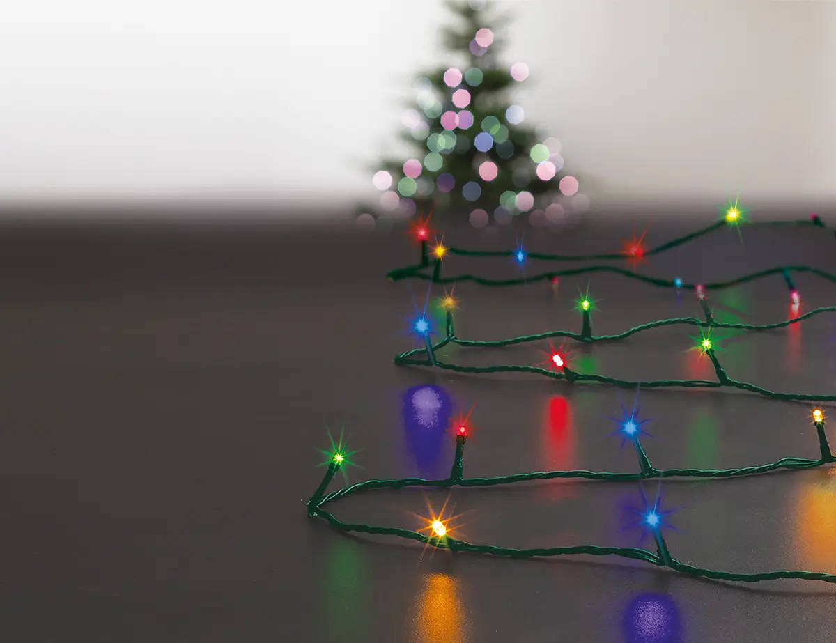 Łańcuch świetlny zewnętrzny, 320 LED
