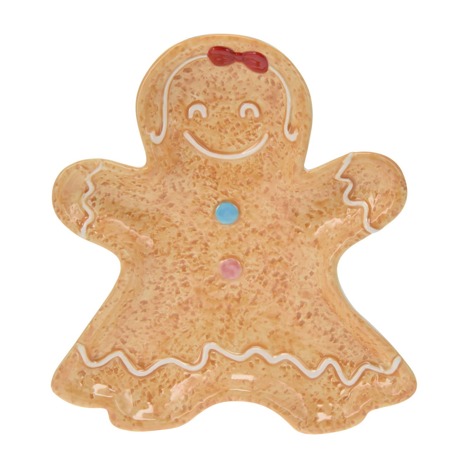 Świąteczne naczynie w kształcie piernika, 22 x 19 cm, COOKIE