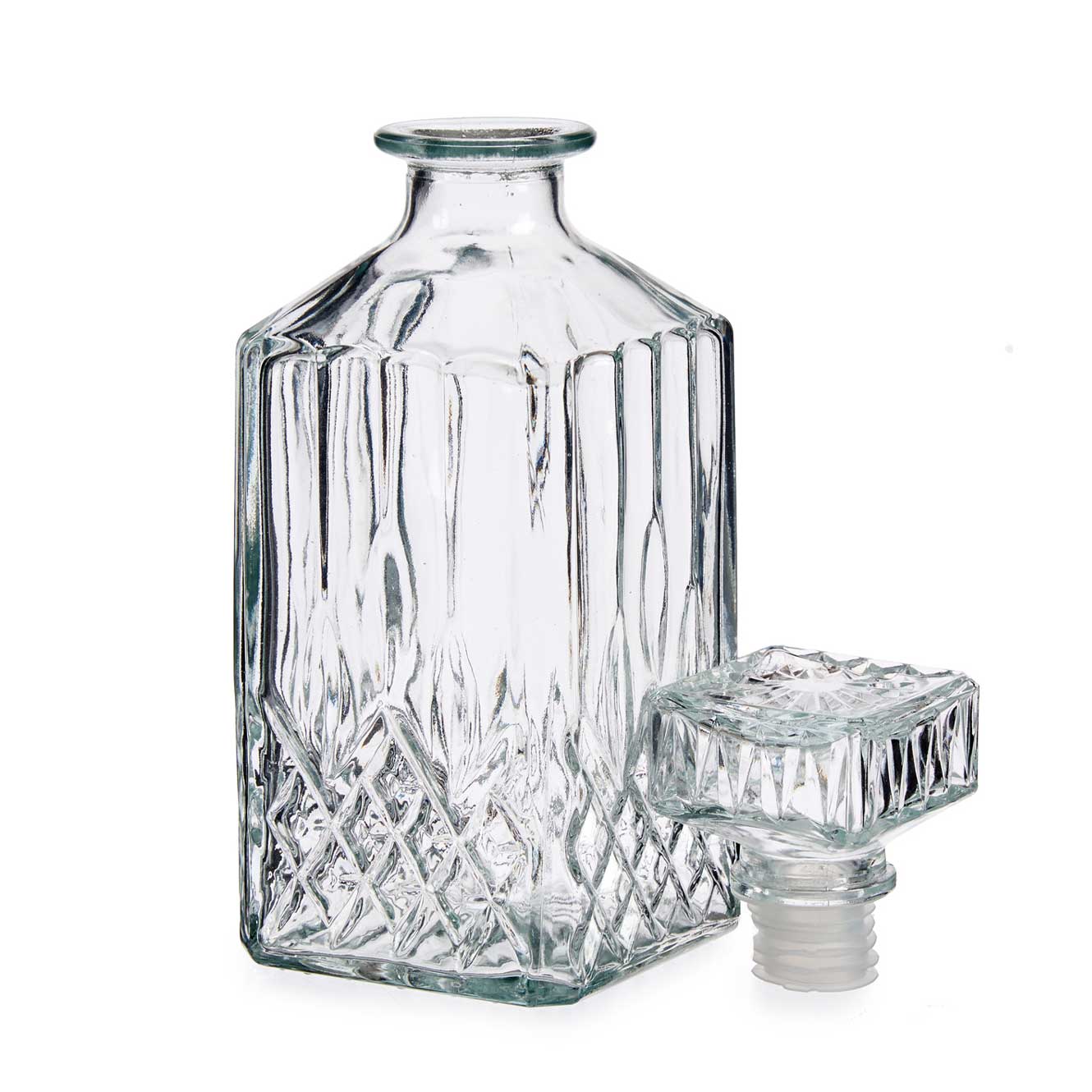 Klasyczna karafka do serwowania whisky 900 ml i 4 szklanki 300 ml
