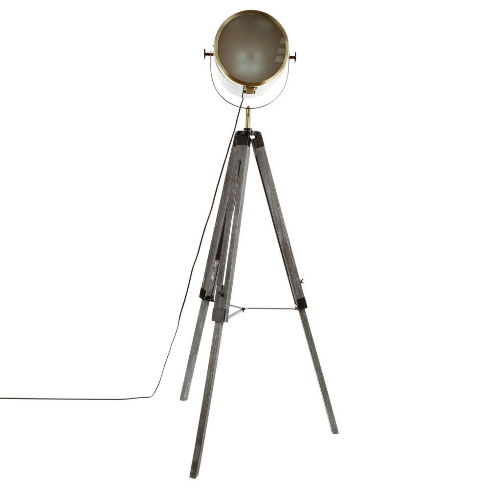 Lampa podłogowa na 3 nogach, wys. 152 cm