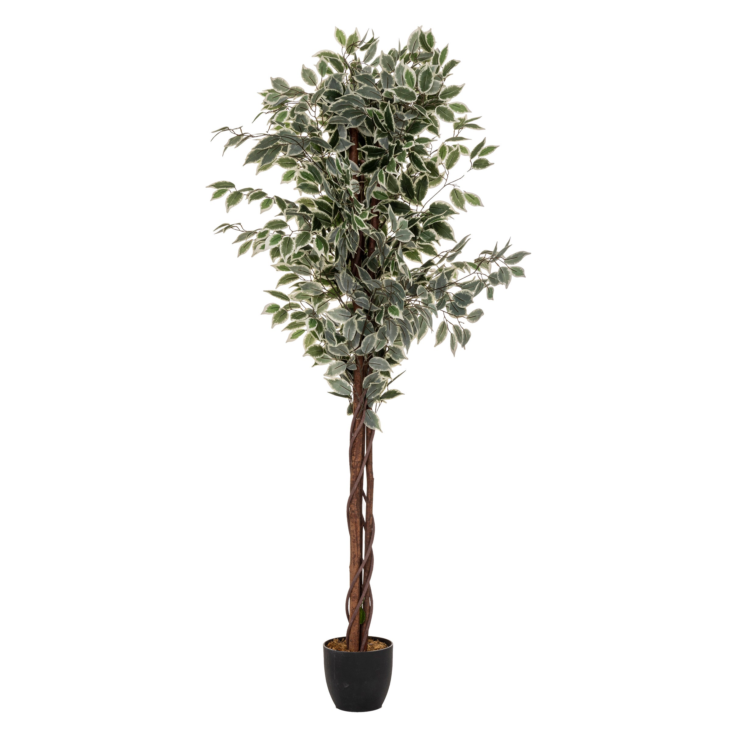 Wysoki sztuczny figowiec z doniczką, wys. 180 cm
