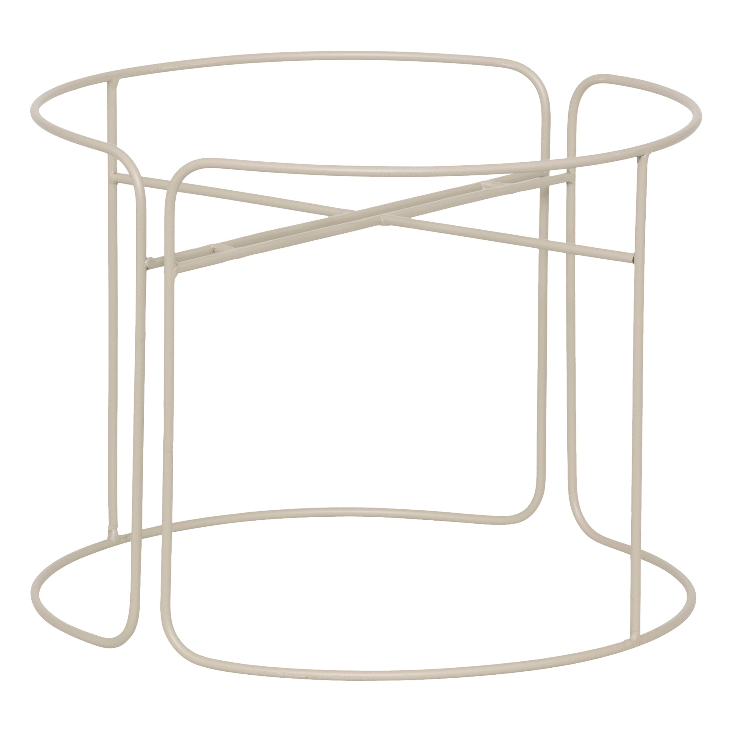 Donice metalowe, 2 sztuki, AZE, Ø 30 cm