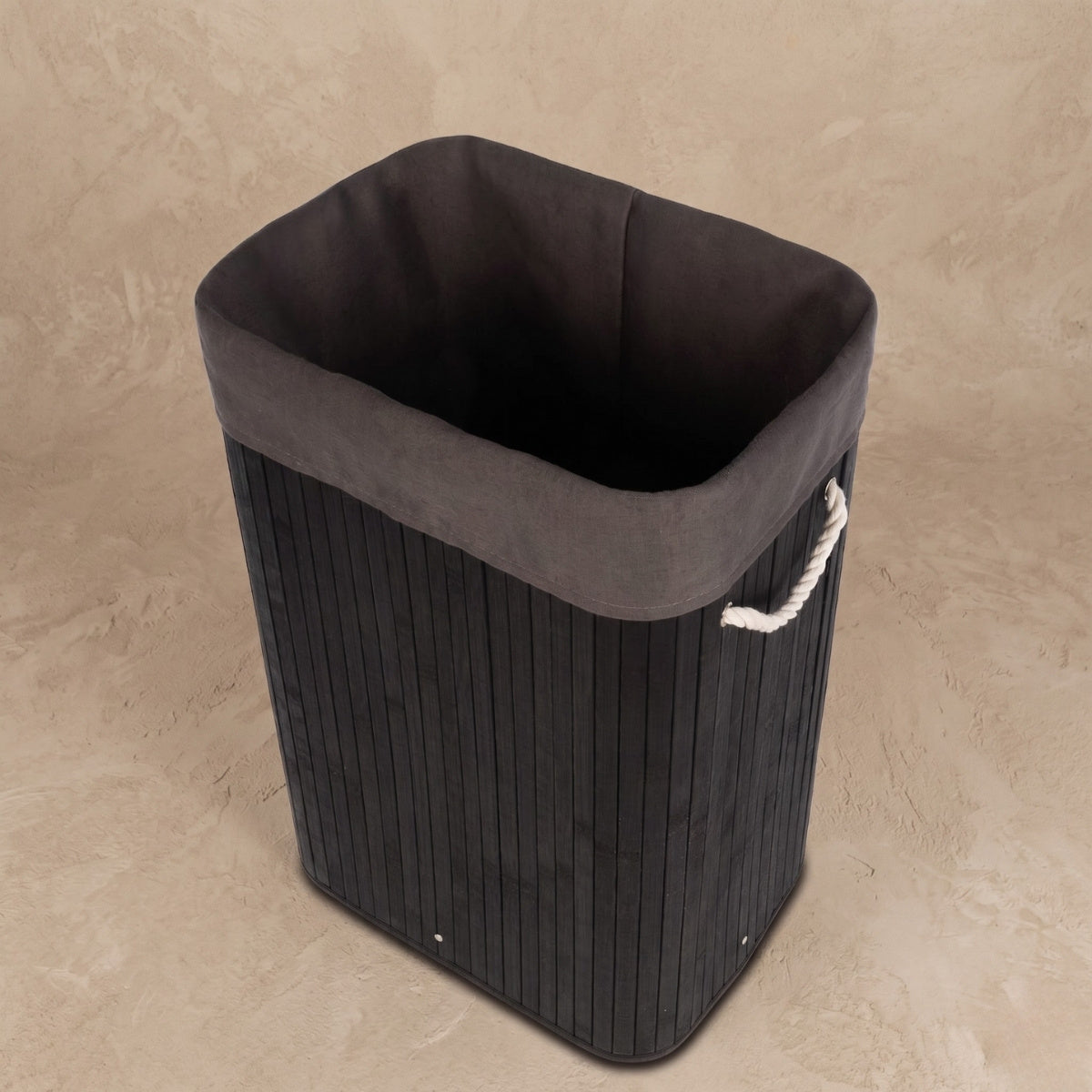 Bambusowy kosz na pranie SADE, 80 l