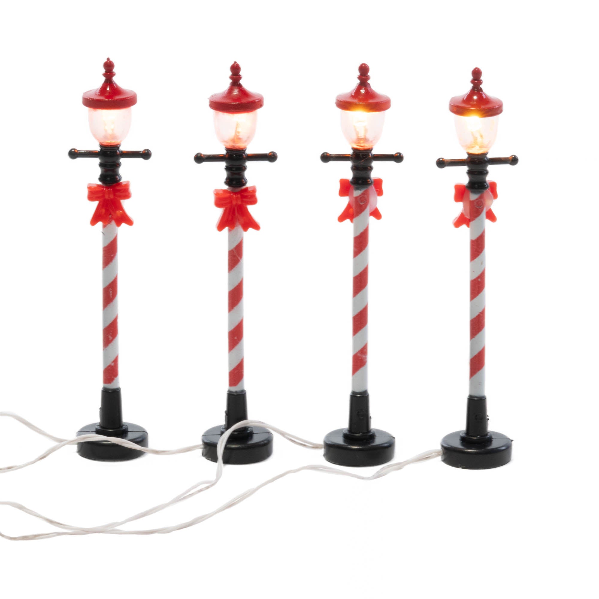 Latarnia świąteczna, świeca LED, 10 cm