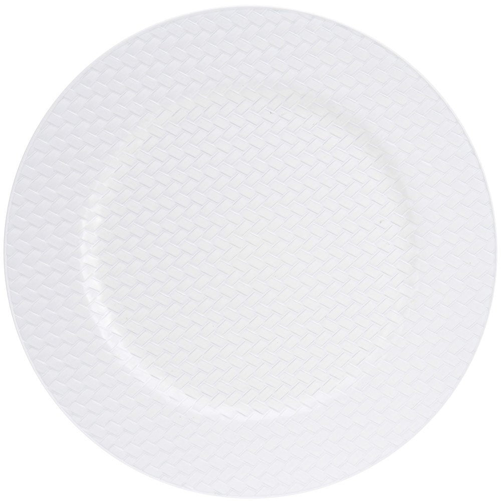 Talerz świąteczny z plecionką, Ø 33 cm