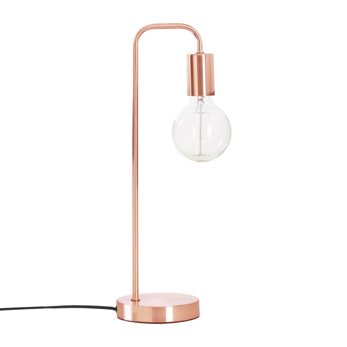Lampa stołowa KELI, metalowa, 46 cm