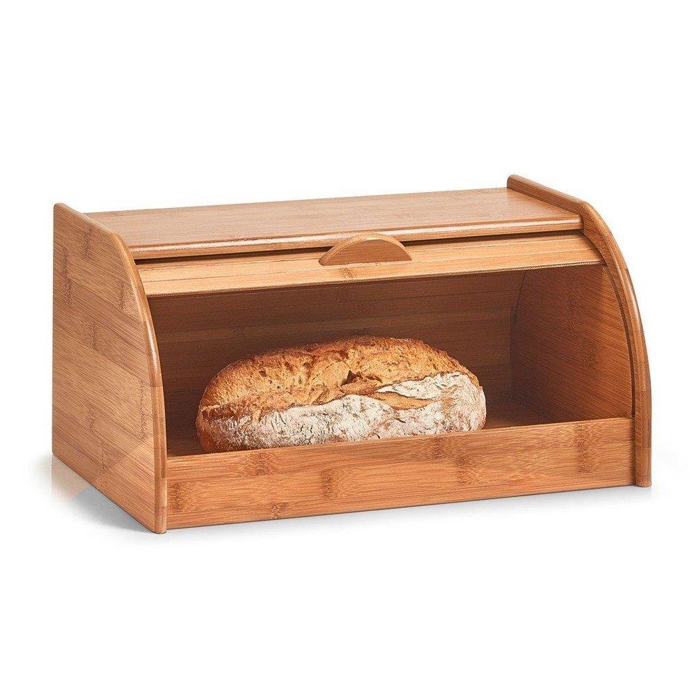 Bambusowy chlebak, pojemnik na pieczywo, 40x26x20cm, ZELLER - EMAKO