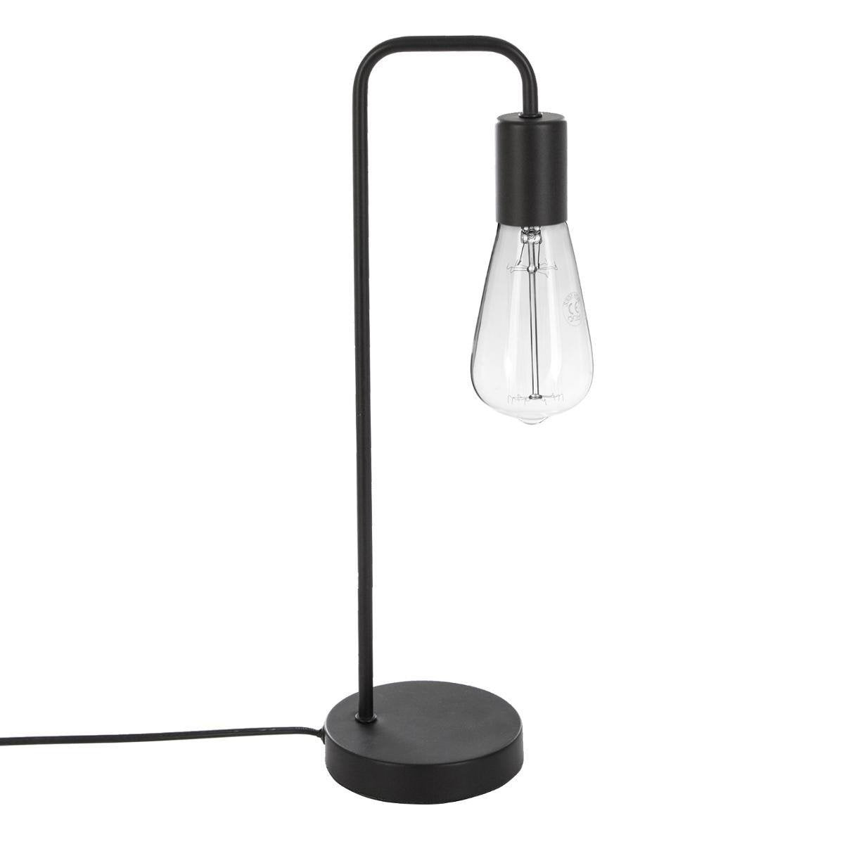 Lampa stołowa KELI, metalowa, 46 cm