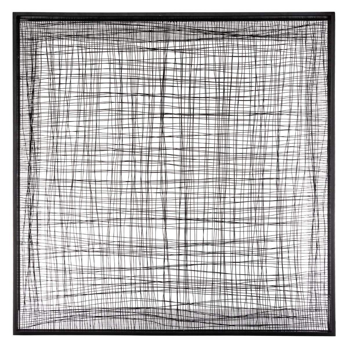 Ozdoba ścienna, metalowa DECO, industrialna, 77 x 77 cm