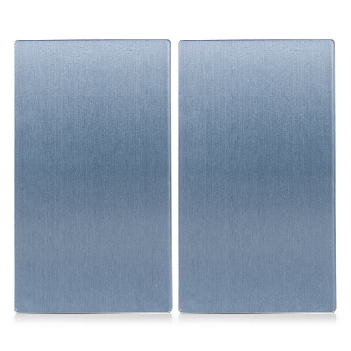 Szklane płyty ochronne METAL na kuchenkę – 2 sztuki, ZELLER