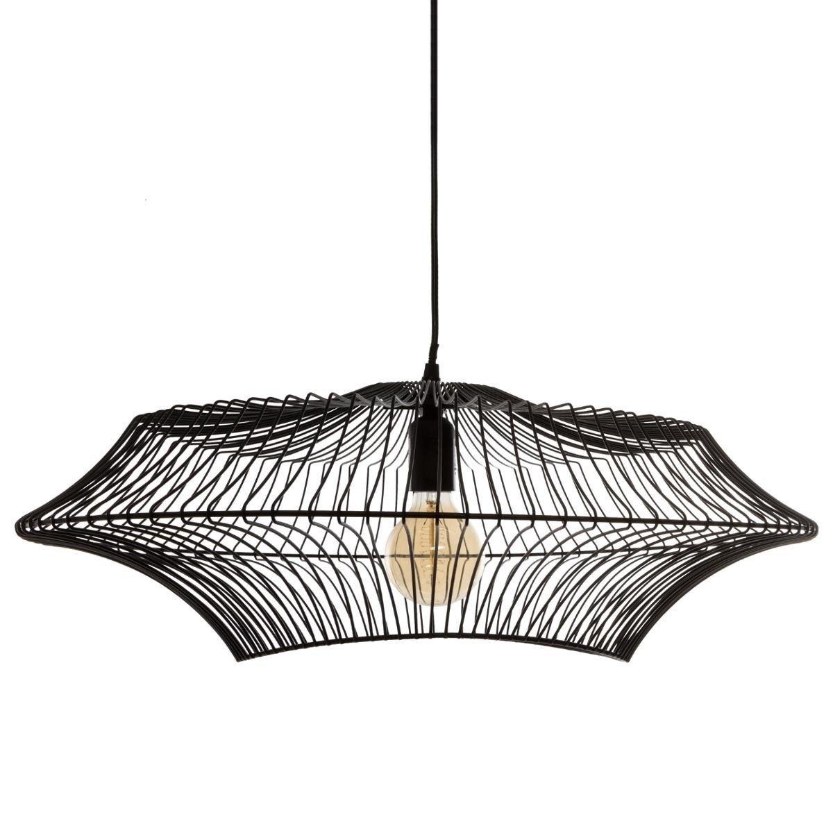 Lampa wisząca YALE, metalowa, 60 cm