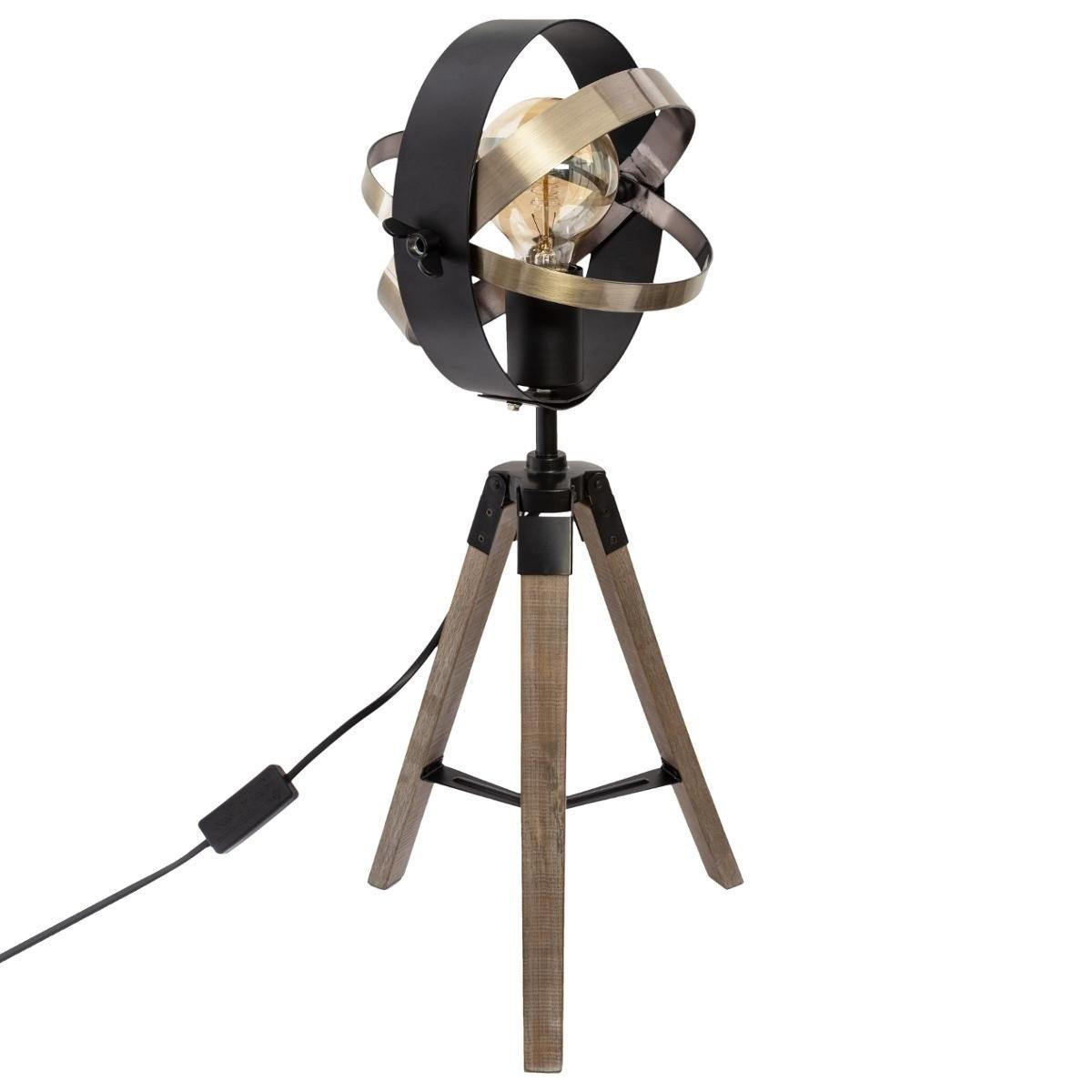 Nowoczesna lampa stojąca FIBI, loftowa, 54 cm
