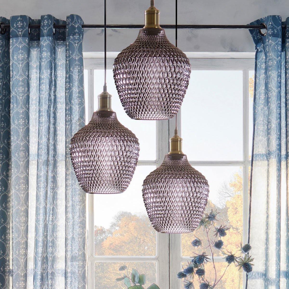 Lampa sufitowa szklana OMAHA, 25 cm