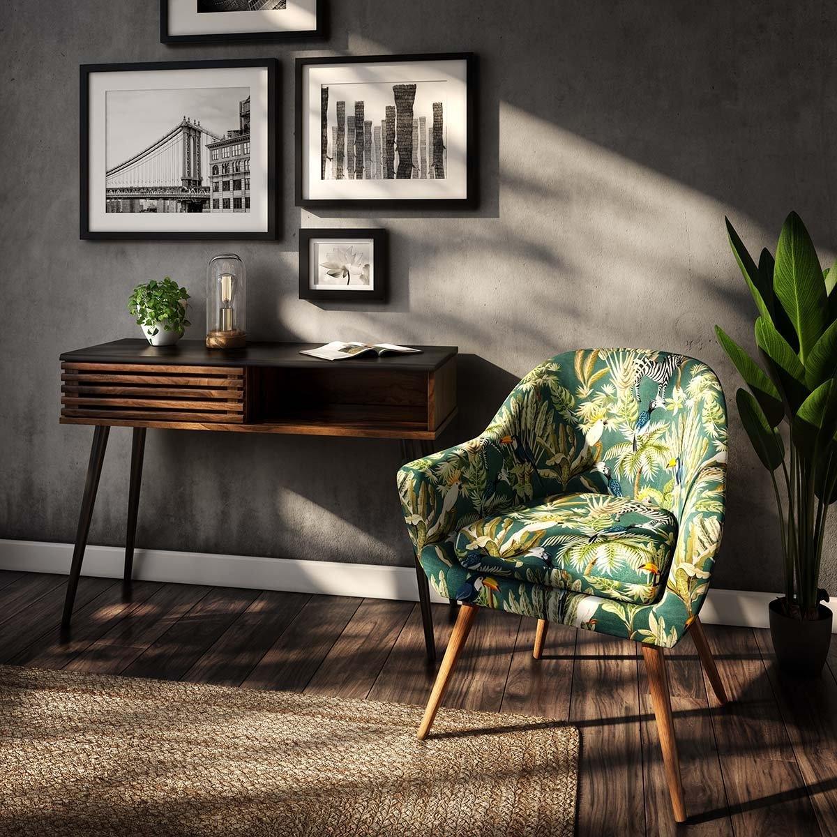 Konsola z przesuwanym panelem ASMAR, 110 x 39,5 x 78 cm