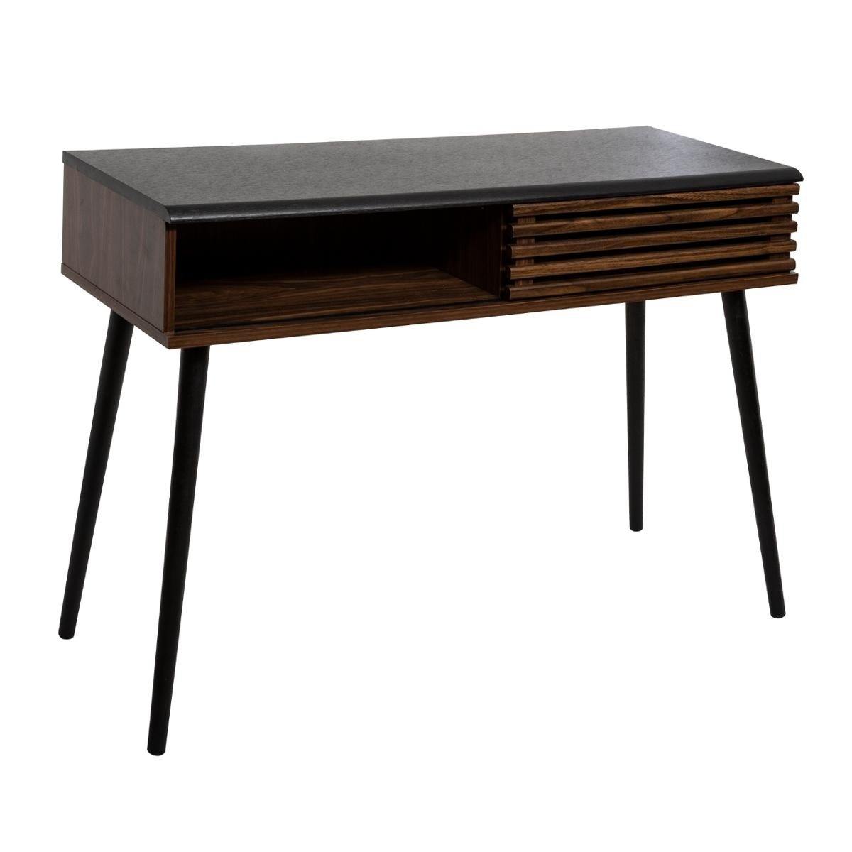 Konsola z przesuwanym panelem ASMAR, 110 x 39,5 x 78 cm