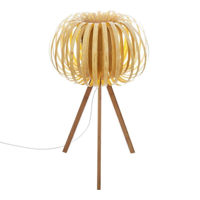 Lampa stołowa na trójnogu z dekoracyjnym kloszem SIEN, 55cm 