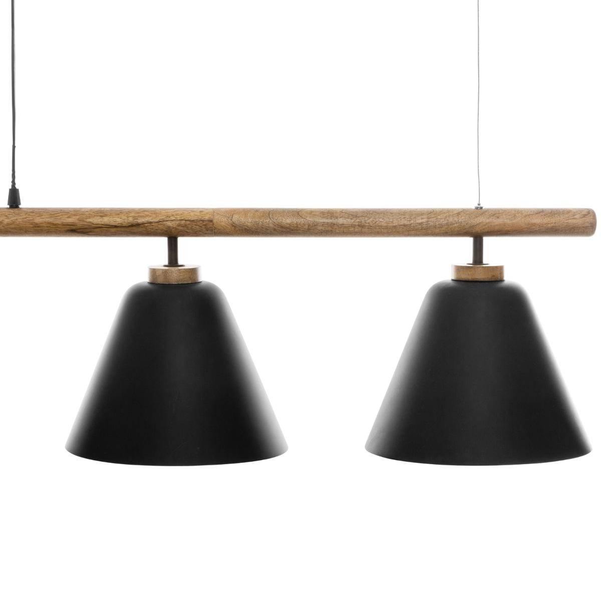 Lampa wisząca JUDI, 4 metalowe klosze