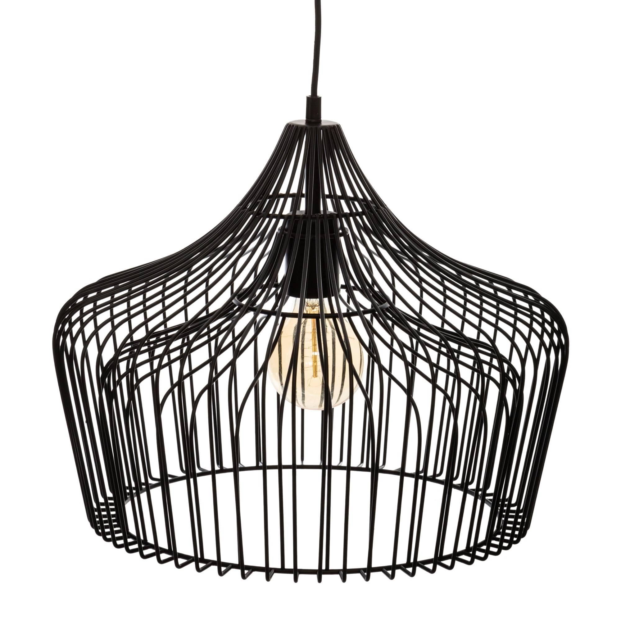 Lampa wisząca IDER z podwójnym kloszem, Ø 40 cm
