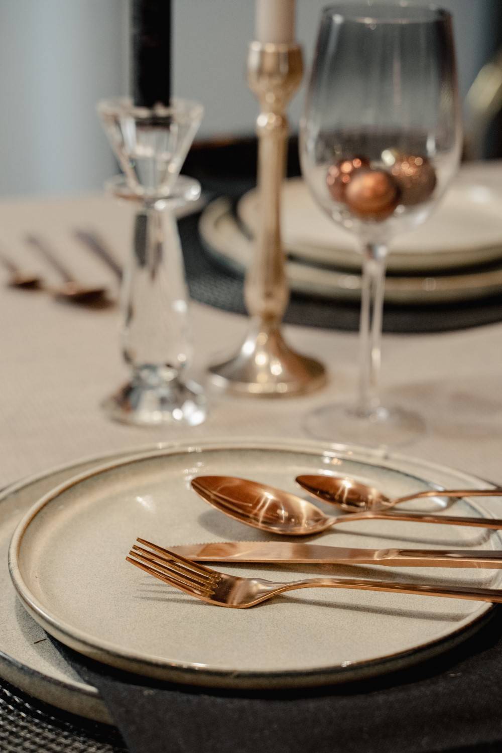 Zestaw sztućców ze stali nierdzewnej DELICATE, 24 sztuki