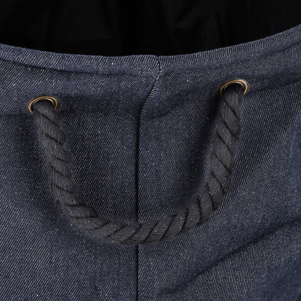 Kosz na pranie DENIM, okrągły, 60 L